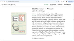 Praise from the New Yorker